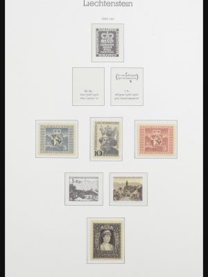 Stamp collection 31792 Liechtenstein 1945-2018!