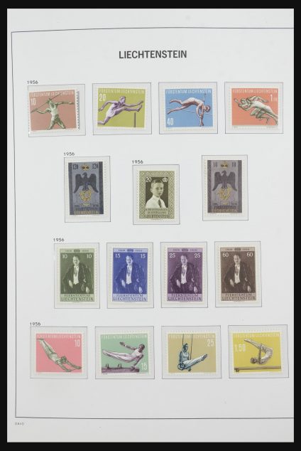 Stamp collection 31794 Liechtenstein 1956-2013.