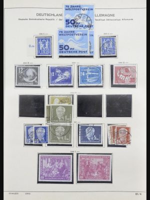 Stamp collection 31826 DDR 1949-1989.