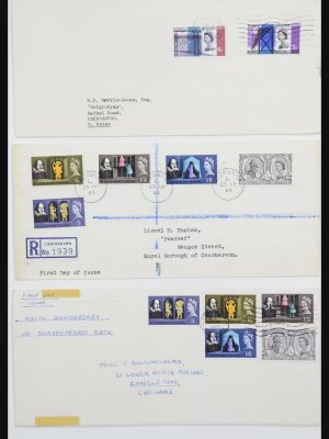 Stamp collection 31832 Great Britain FDC's 1964-2008.