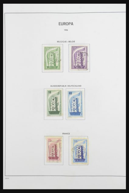Stamp collection 31854 Europa CEPT 1956-2004.