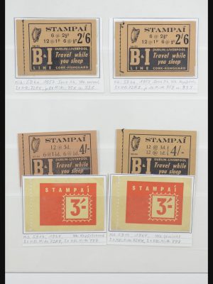 Stamp collection 31880 Ireland stamp booklets 1953-1999.