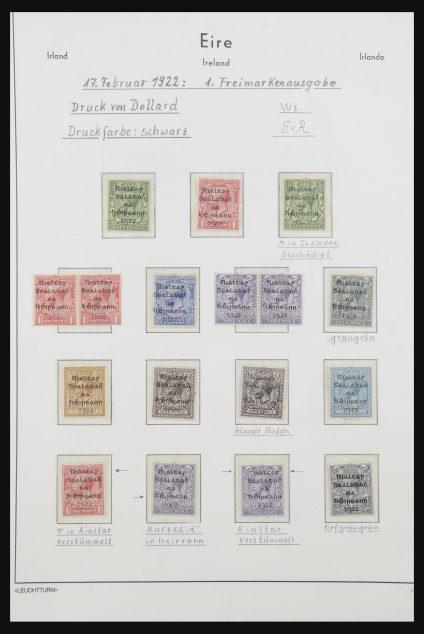Stamp collection 31893 Ireland 1922-1999.