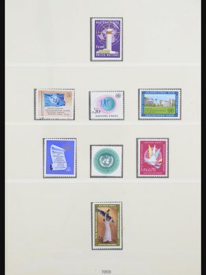 Stamp collection 31905 United Nations 1951-2012.