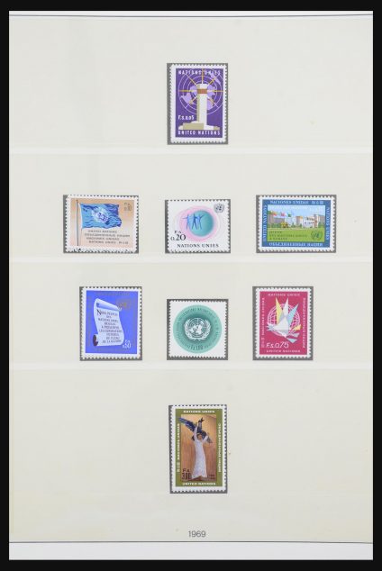 Stamp collection 31905 United Nations 1951-2012.