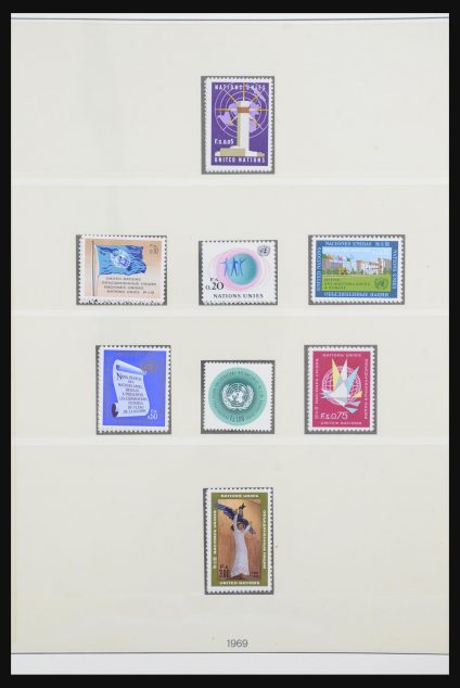 Stamp collection 31905 United Nations 1951-2012.