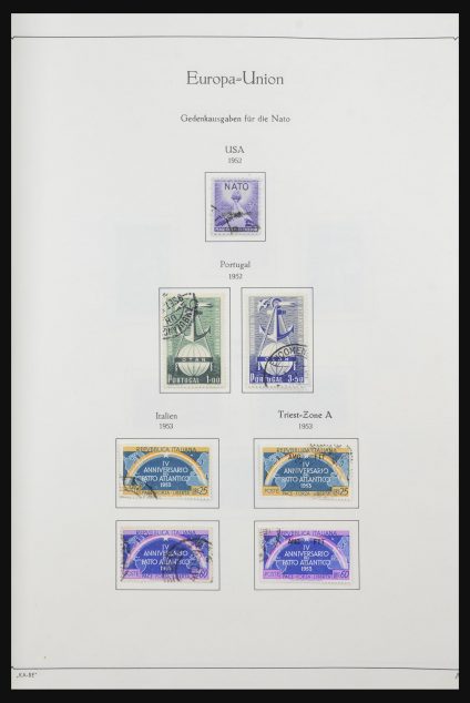 Stamp collection 31908 Europa CEPT 1950-2003.