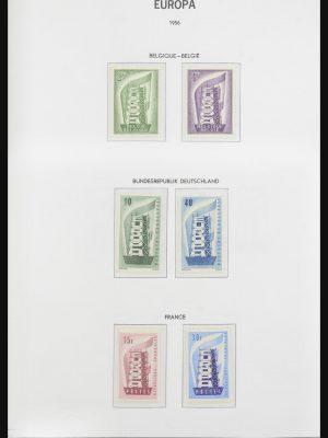 Stamp collection 31954 Europa CEPT 1956-2001.