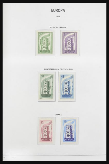 Stamp collection 31954 Europa CEPT 1956-2001.