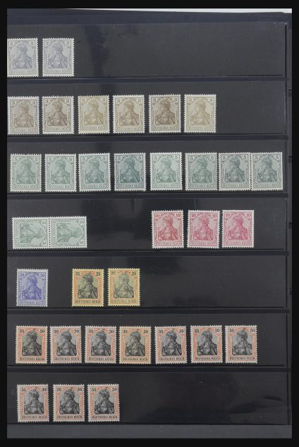 Stamp collection 31969 German Reich MNH.