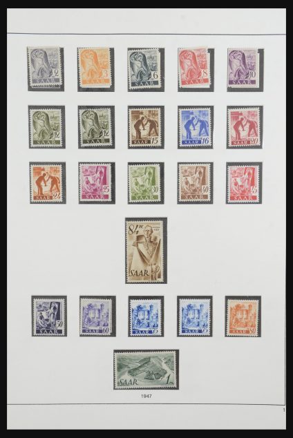 Stamp collection 32014 Germany 1945-1959.