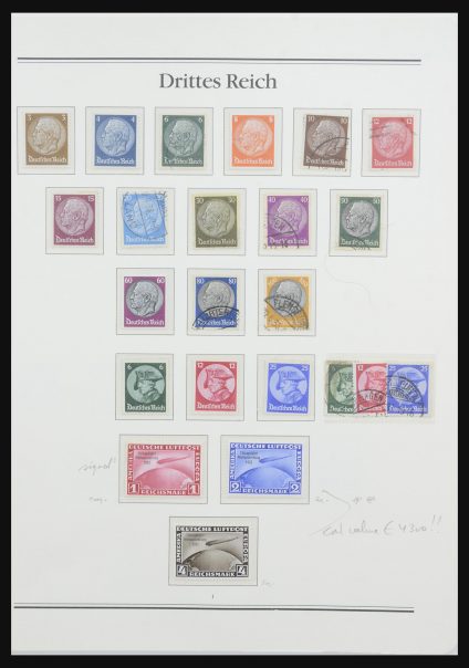 Stamp collection 32019 German Reich 1933-1945.