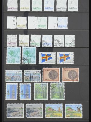 Stamp collection 32040 Aland 1984-2018!
