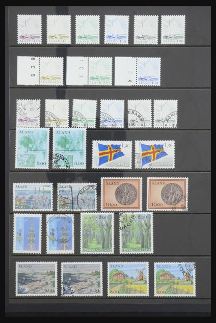 Stamp collection 32040 Aland 1984-2018!