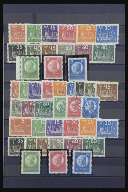 Stamp collection 32042 Sweden UPU 1924.