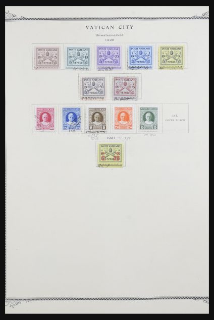 Stamp collection 32043 Vatican 1929-1991.