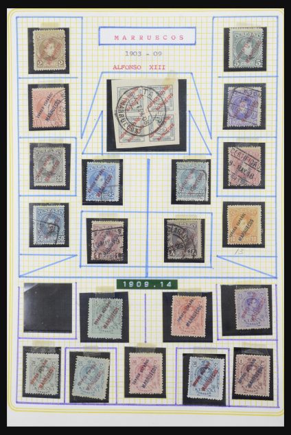Stamp collection 32051 Morocco 1900-1966.