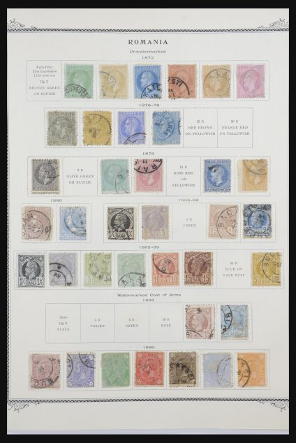 Stamp collection 32059 Romania 1862-1976.