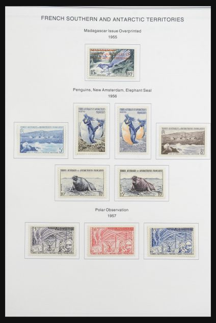 Stamp collection 32062 TAAF 1948-1994.