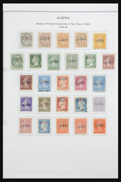 Stamp collection 32063 Algeria 1924-1958.