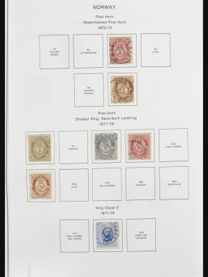 Stamp collection 32069 Norway 1863-2011.