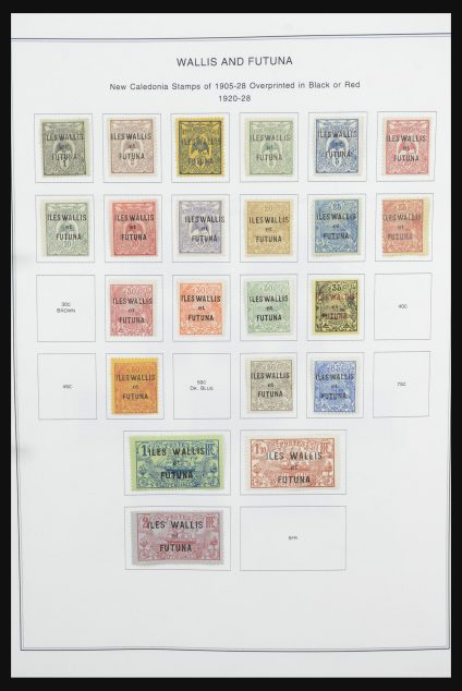 Stamp collection 32073 Wallis et Futuna 1920-1999.