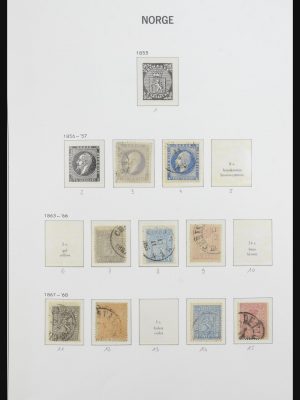 Stamp collection 32083 Norway 1856-1995.