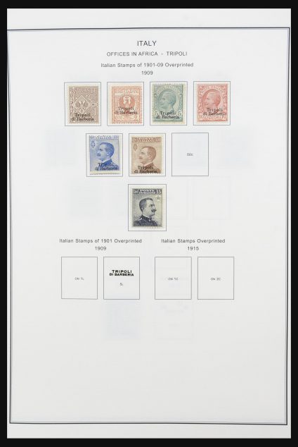 Stamp collection 32091 Italian colonies 1909-1985.