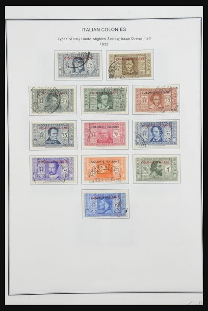 Stamp collection 32093 Italian colonies 1923-1950.