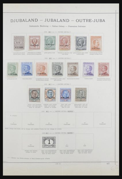 Stamp collection 32094 Italian colonies 1893-1941.