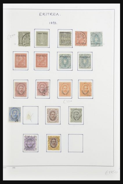 Stamp collection 32102 Italian colonies 1893-1940.