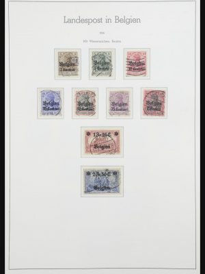 Stamp collection 32112 German territories 1914-1920.