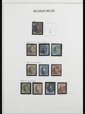 Stamp collection 32113 Belgium 1849-1999.