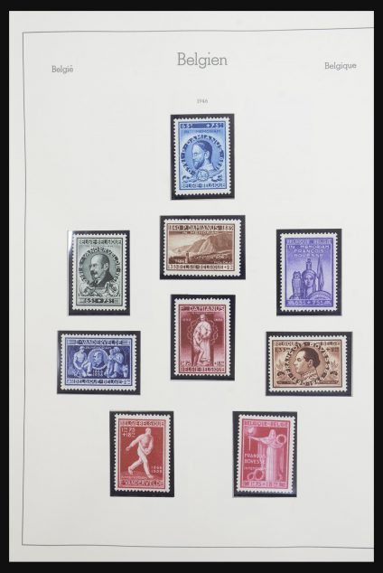 Stamp collection 32114 Belgium 1946-1992.