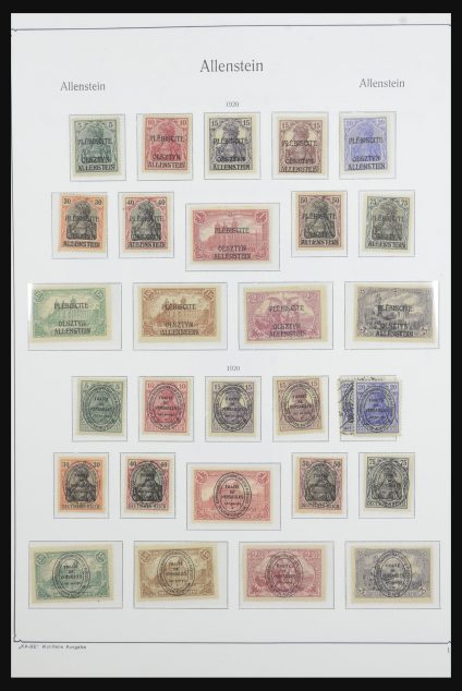 Stamp collection 32125 German territories 1919-1959.