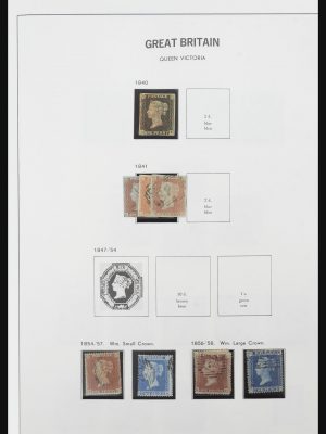 Stamp collection 32128 Great Britain 1840-1999.