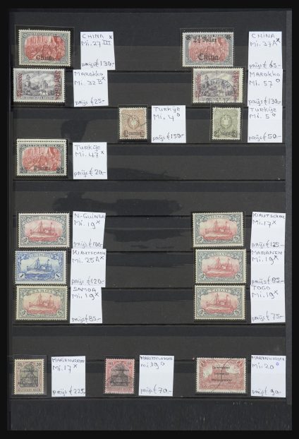 Stamp collection 32135 German colonies 1914-1920.