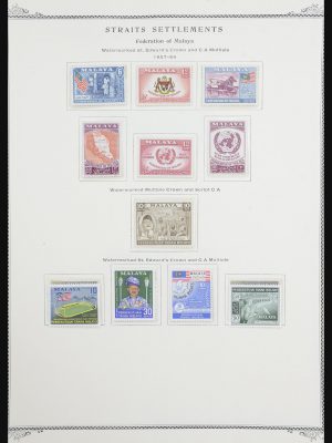 Stamp collection 32137 Malaysia 1957-1983.