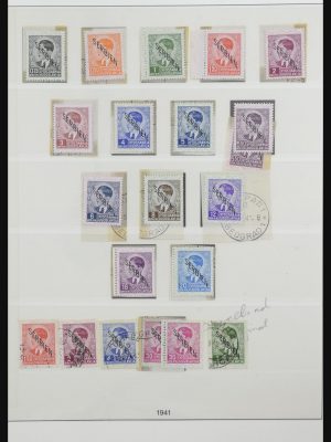 Stamp collection 32142 German occupation Serbia 1939-1945.