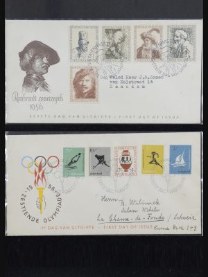 Stamp collection 32147 Netherlands FDC's 1956-2016!