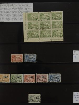 Stamp collection 32090 New Guinea and N.W. Pacific 1925-1935.
