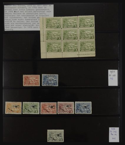 Stamp collection 32090 New Guinea and N.W. Pacific 1925-1935.