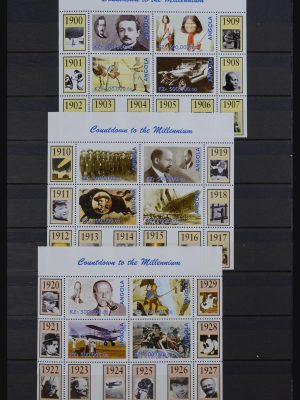 Stamp collection 32131 Millennium 2000.