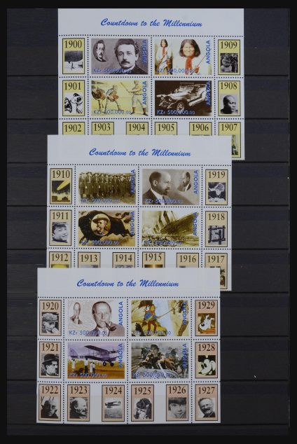 Stamp collection 32131 Millennium 2000.