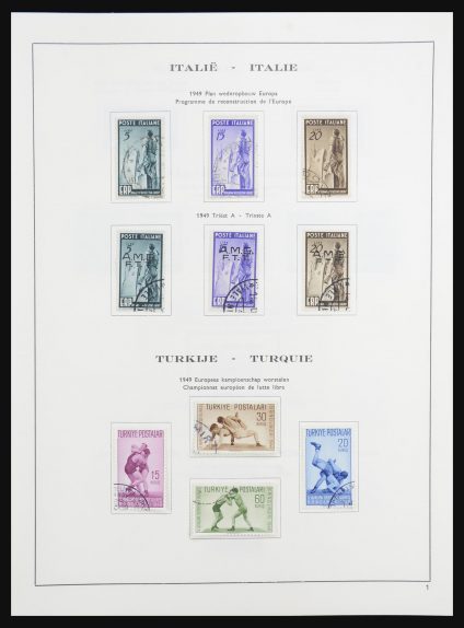 Stamp collection 32136 Europa CEPT 1949-1998.