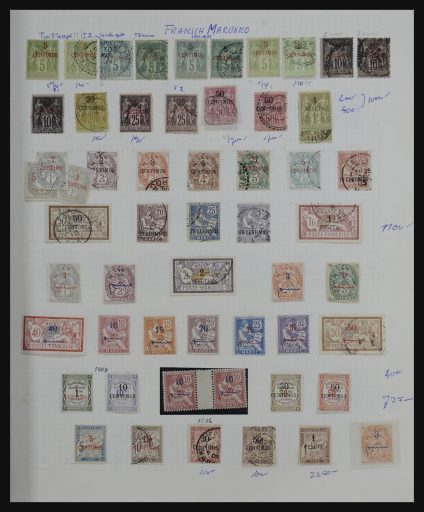 Stamp collection 32141 Morocco 1891-1993.