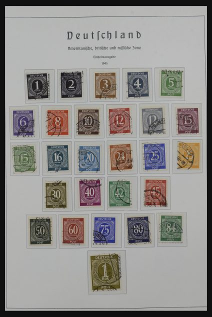 Stamp collection 32153 Germany 1945-1980.