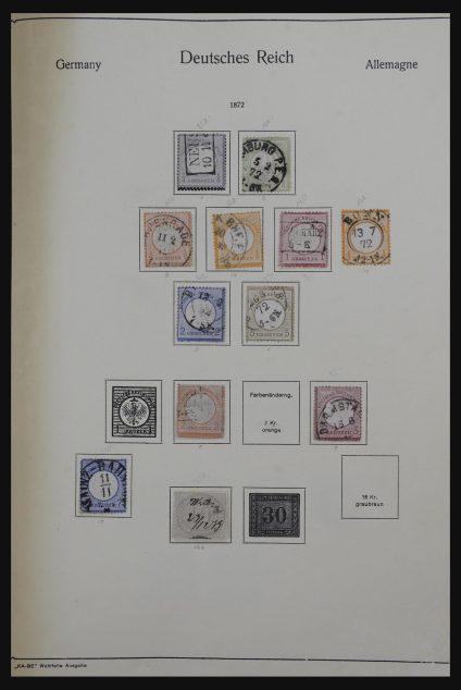 Stamp collection 32162 Germany 1850-1950.