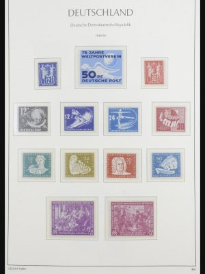 Stamp collection 32165 DDR 1949-1990.