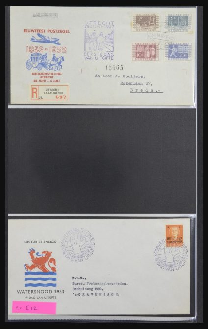 Stamp collection 32170 Netherlands FDC's 1953-2004.